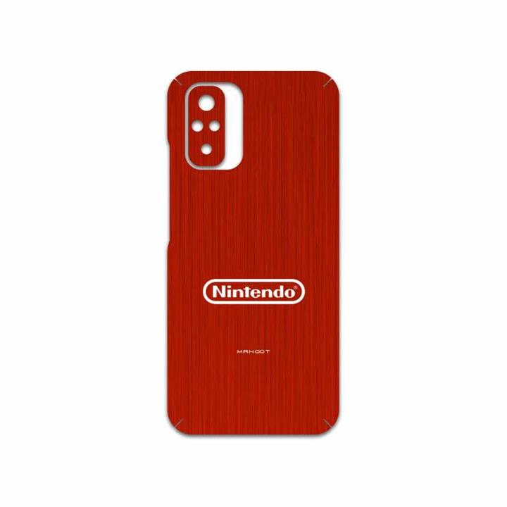 برچسب پوششی ماهوت مدل NINTENDO مناسب برای گوشی موبایل شیائومی Redmi Note 10 MAHOOT NINTENDO Cover Sticker for Xiaomi Redmi Note 10